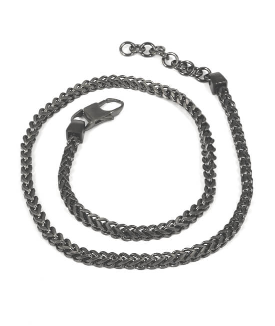 AROCK- IGGY Halsband GunMetal