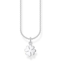 Thomas Sabo Halsband klöverblad silver