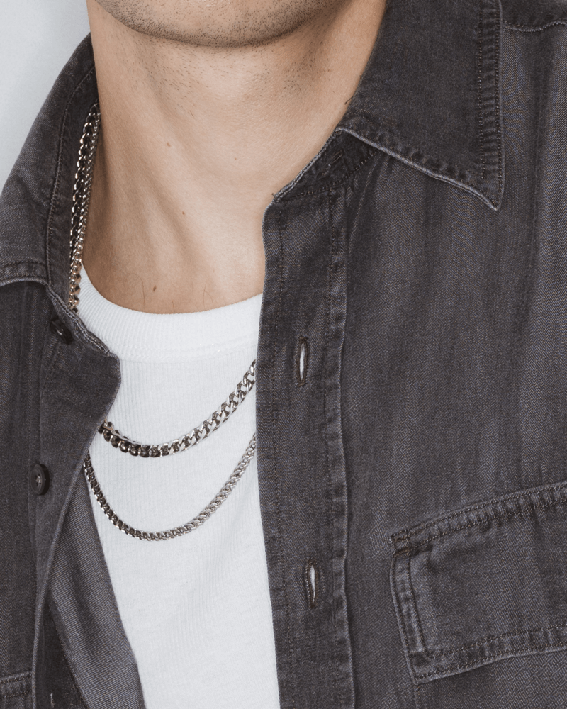 Man bär Arock IGGY Small halsband i rostfritt stål 316