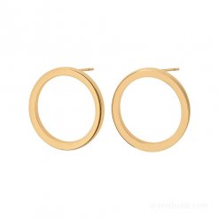 EDBLAD Circle Earrings Small Gold