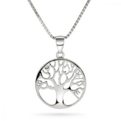 Hängsmycke Tree of Love silver