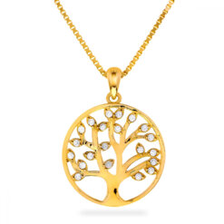 Hängsmycke Tree of Love guld