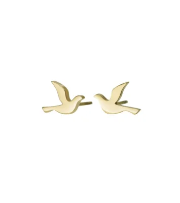 Edblad Dove Studs Gold