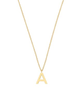 Edblad Letter Necklace A-Ö Gold