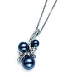 Pendant Pleased rhod. crystal