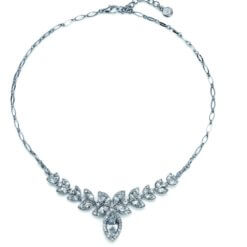 Collier Villa rhod. crystal