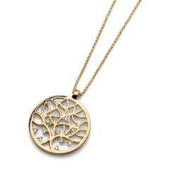 Oliver Weber Pendant Life gold crystal