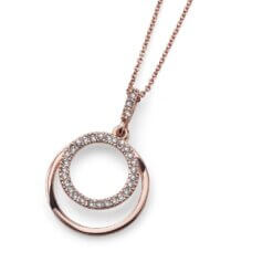 Oliver Weber Pendant Animation rosegold crystal