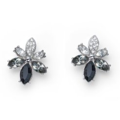 Earring Take rhod. Black