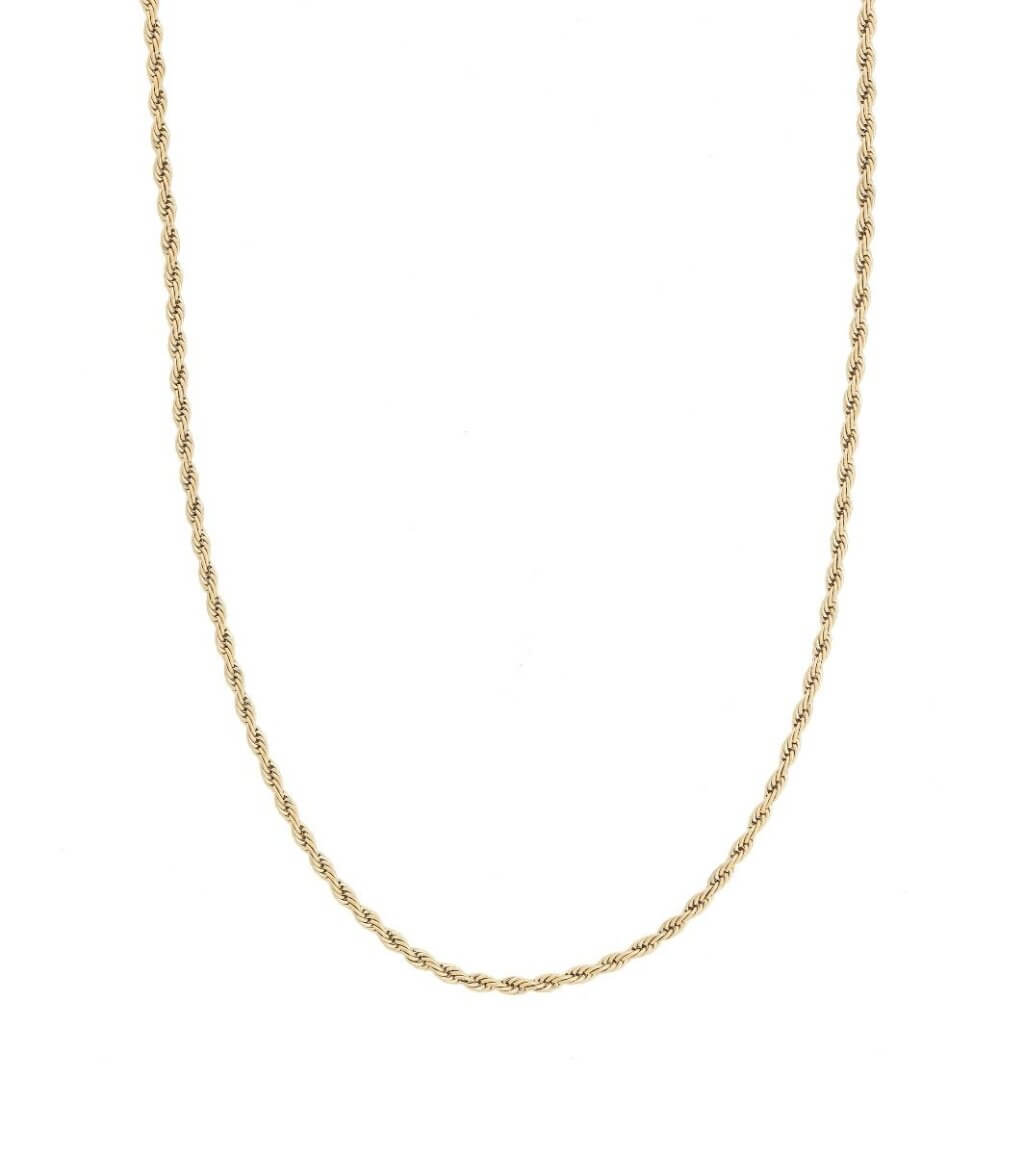 Edblad Rope Chain Necklace Gold