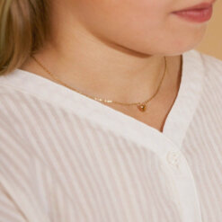 Edblad Barley Necklace Child Gold