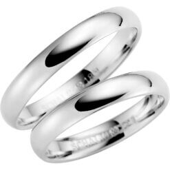 Förlovningsring Schalins 203-3,5 vitguld