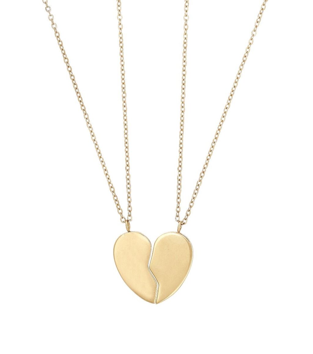 Edblad Friendship Heart Necklace Kids Gold