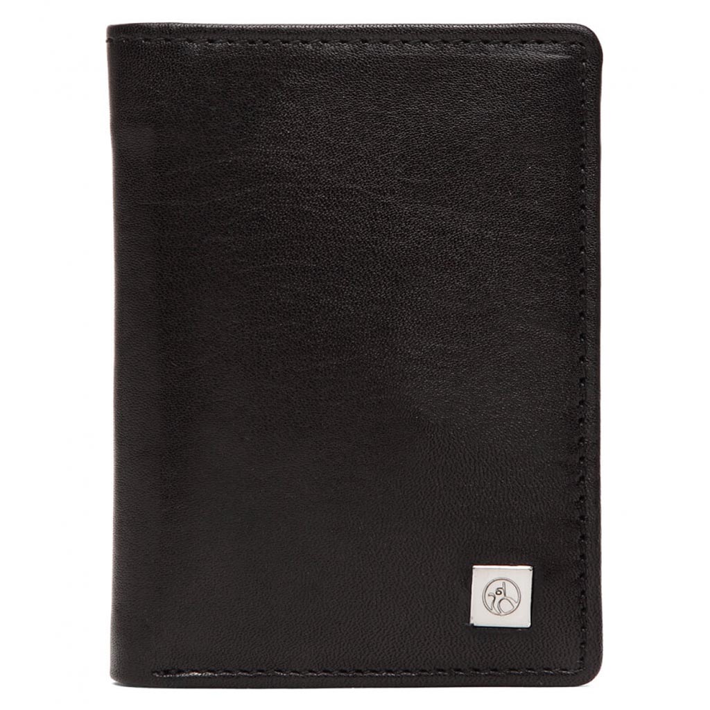 ADAX Theo Black Chicago Wallet