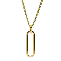 CHANIA Big Halsband Guld
