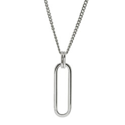 CHANIA Big Halsband Stål