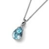 Oliver Weber Pendant Boost RH aquamarine