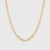 Syster P Herringbone Twisted Necklace Gold