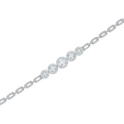 GD Silverarmband Med Zirkonia
