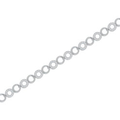 GD Silverarmband Med Zirkonia
