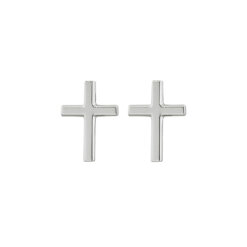Edblad Spirit Cross Studs Steel