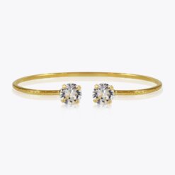 Classic Petite Bracelet Gold Crystal