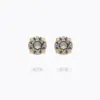 Classic Stud Earrings / Greige