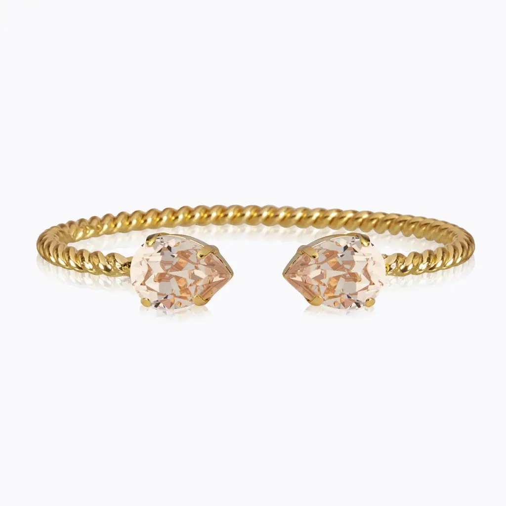 Mini Drop Bracelet Gold Silk