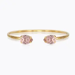 Petite Drop Bracelet Gold Vintage Rose
