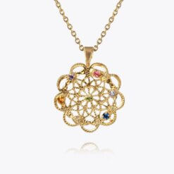 Florence Necklace Gold Rainbow Combo