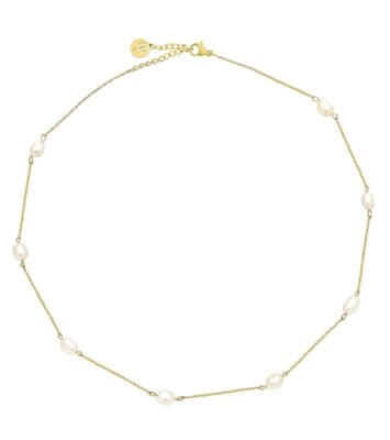 Edblad Perla Necklace Multi Gold