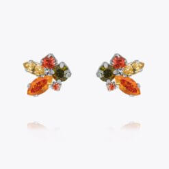 essa Earring Rhodium Pomelo Combo