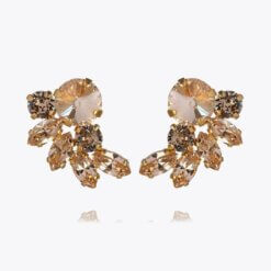 Electra Earring Gold Greige Combo