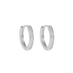 Snö Elaine Small Ring Earring Silver
