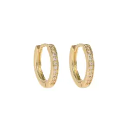 Snö Elaine Small Ring Earring Guld