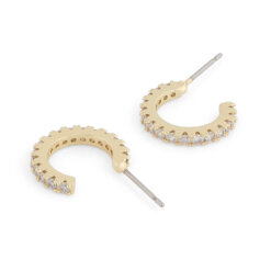 Snö Clarissa Small Oval Earring Gold