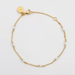 Syster P Treasure Multi Pearl Bracelet Gold