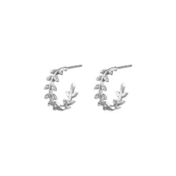 Snö Minna Small Ring Branch Earring, Grenformade örhängen med glasstenar som passar alla tillfällen.