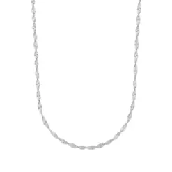 Snö Lisbon silverhalsband 45 silver