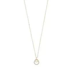 Ace halsband med runt hängsmycke 42