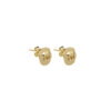 Letters elephant stud ear gold