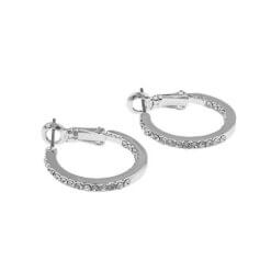 Snö Story Small Ring Earring Silver