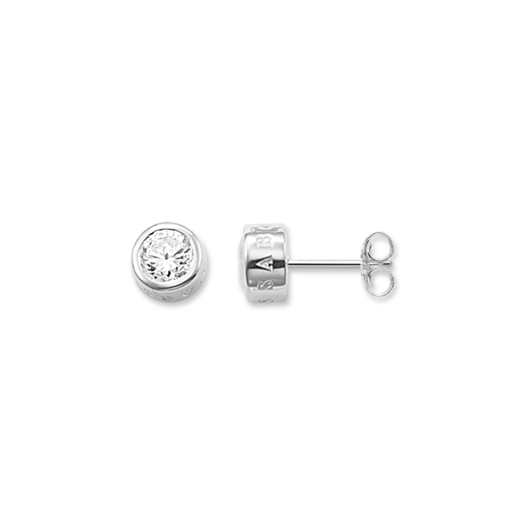 Thomas Sabo Stiftörhängen Vit Sten