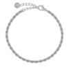 Rope Chain Bracelet Steel