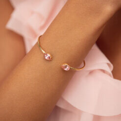 Petite Drop Bracelet Light Rose