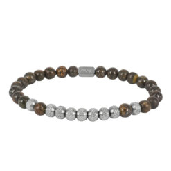 AROCK PHOENIX Armband Brun / Stål