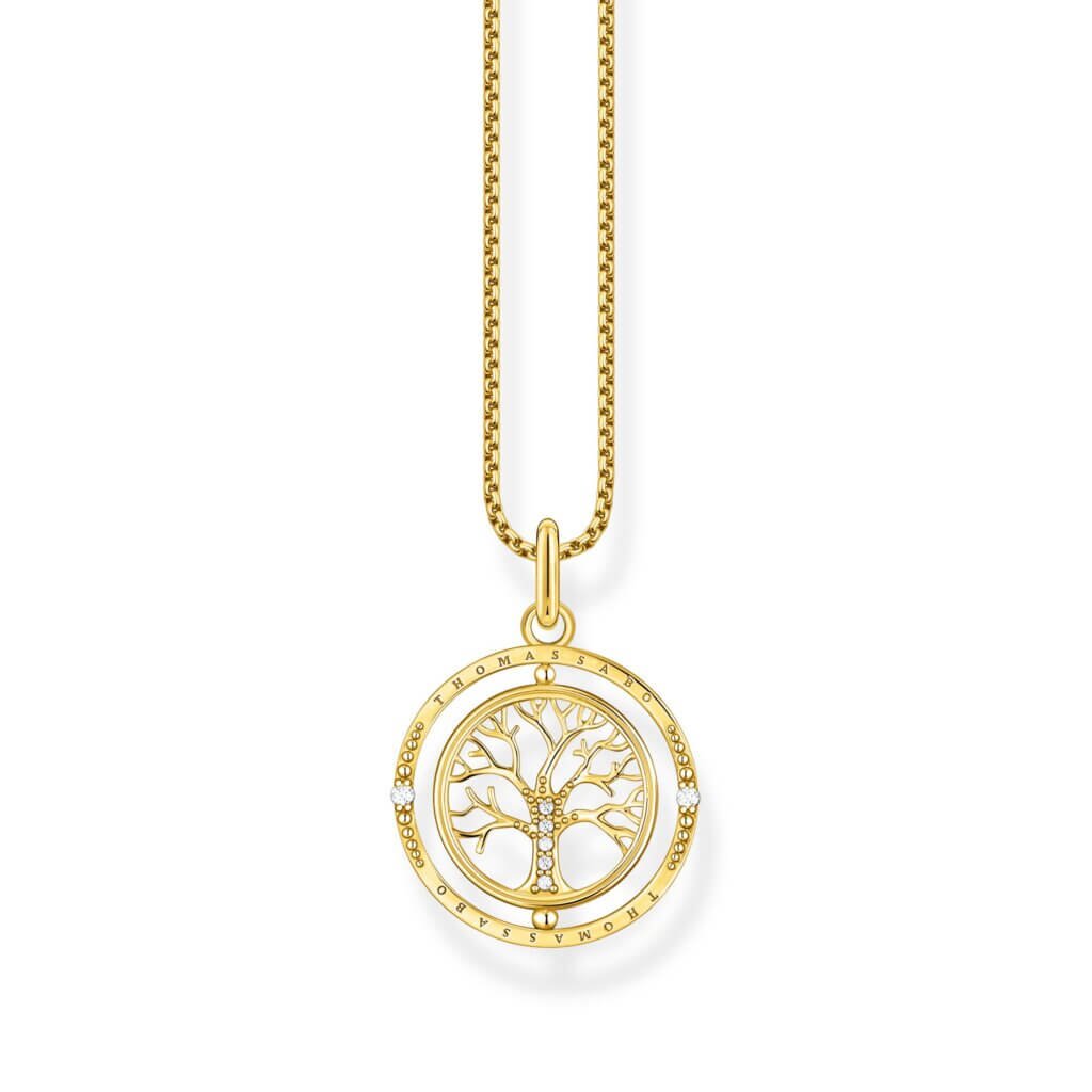 Thomas Sabo Halsband Tree of Love guld