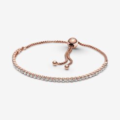 Glittrande tennisarmband
