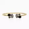 Alisia Bracelet Gold Black Combo