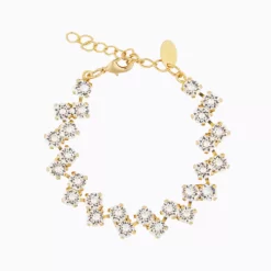 Fiona Bracelet Crystal Gold